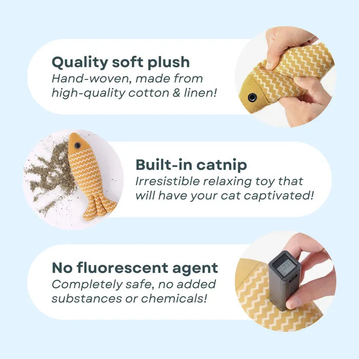 Juguete para peces Catnip