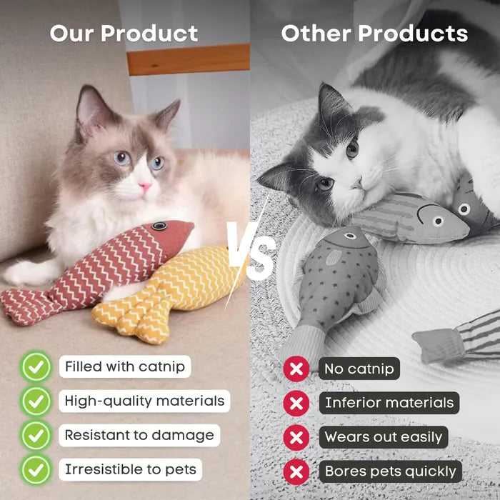 Juguete para peces Catnip