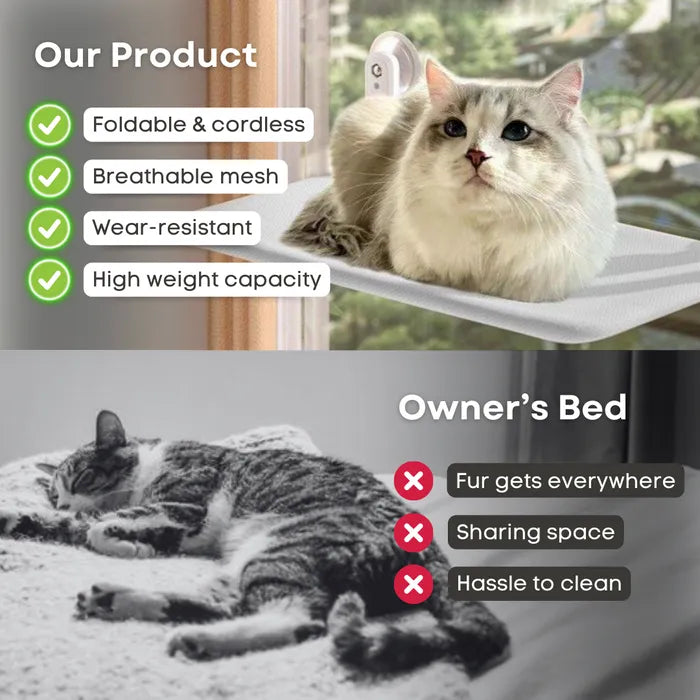 Hamaca plegable con ventana