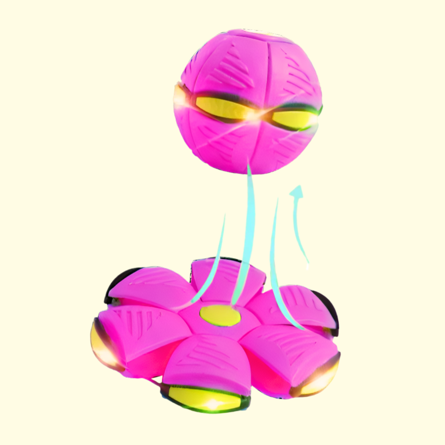 Palla volante magica da riporto