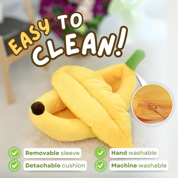 Cama Banana para Mascotas