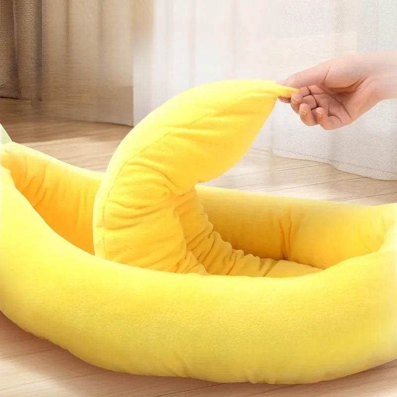 Cama Banana para Mascotas