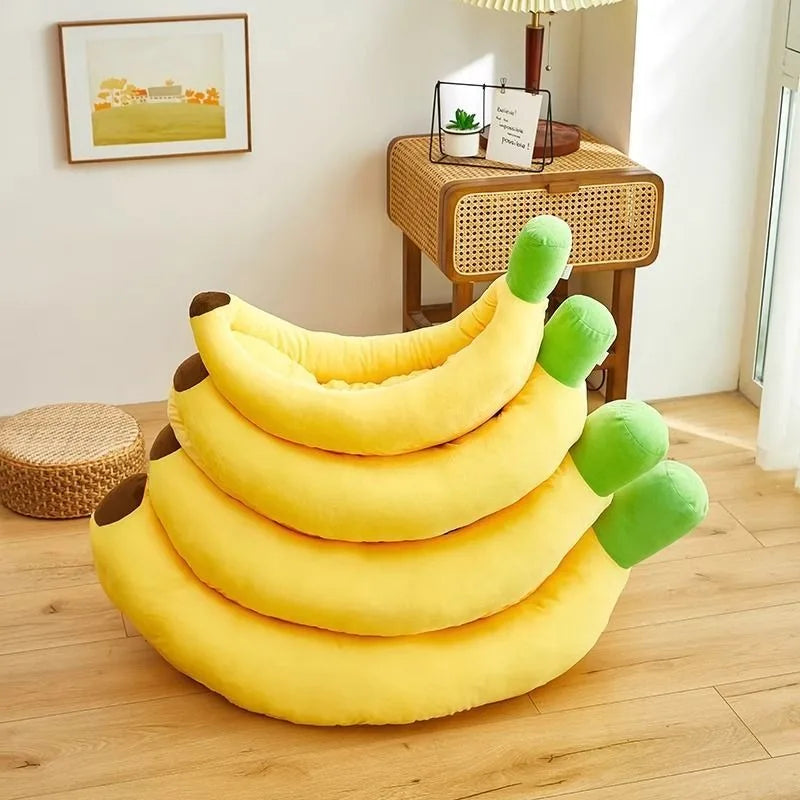 Cama Banana para Mascotas