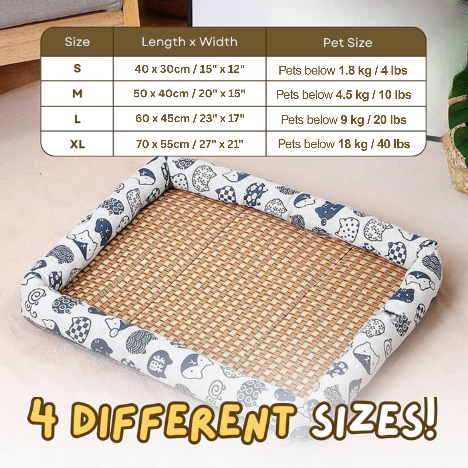 Tapis Rafraîchissant Doux