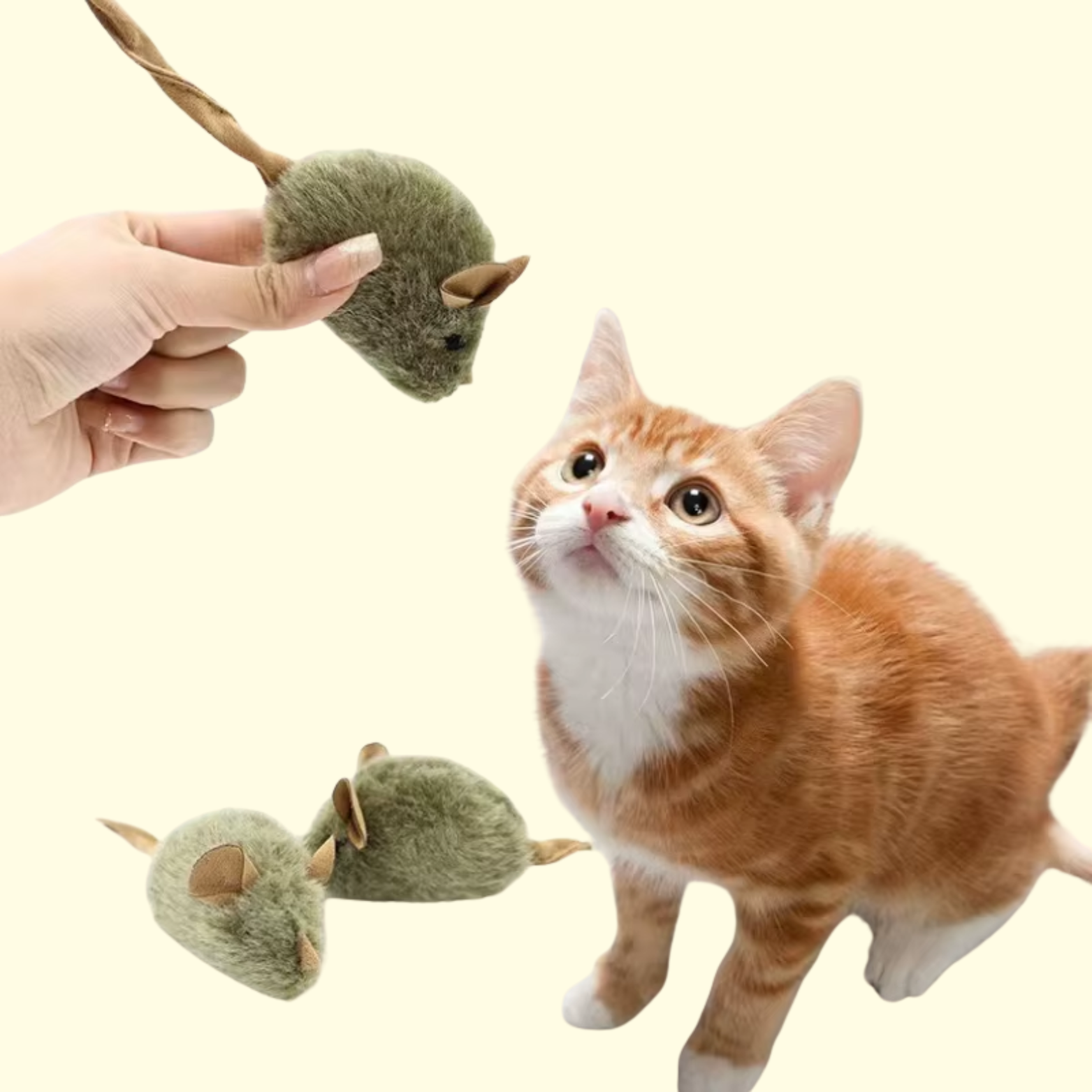 Juguete chirriante para ratones