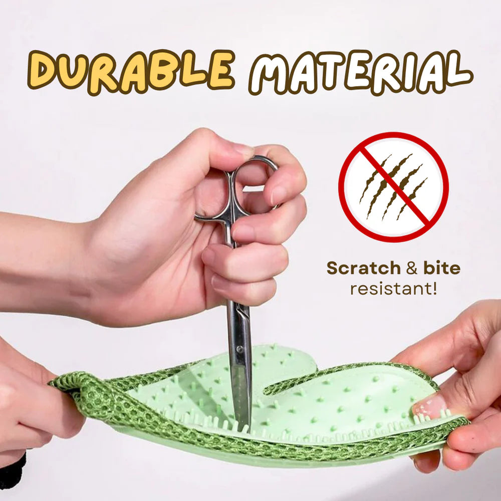 Guanto per gatti 2 in 1