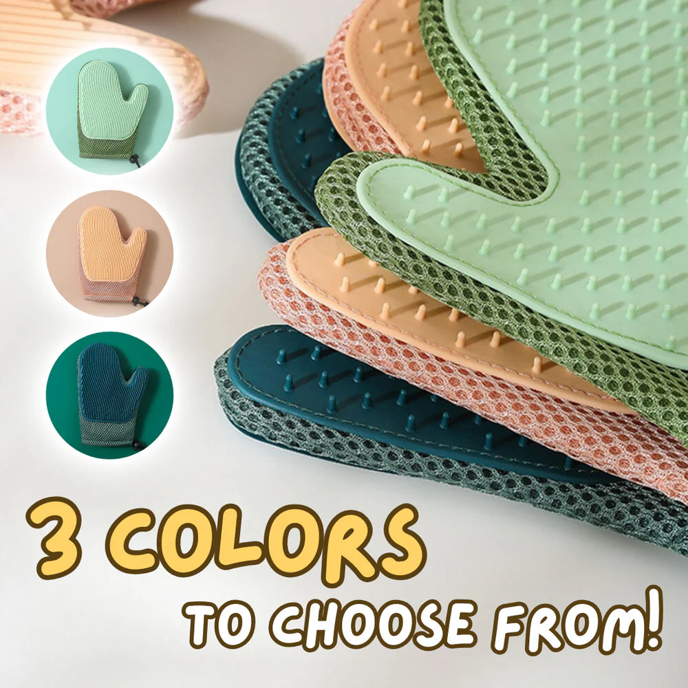 Guanto per gatti 2 in 1