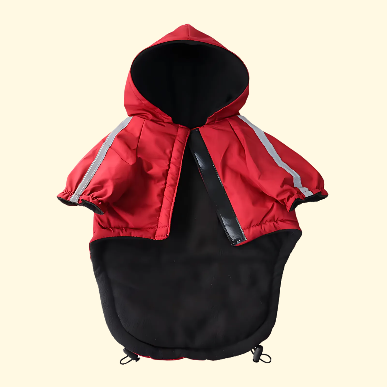 Giacca impermeabile riflettente per cani