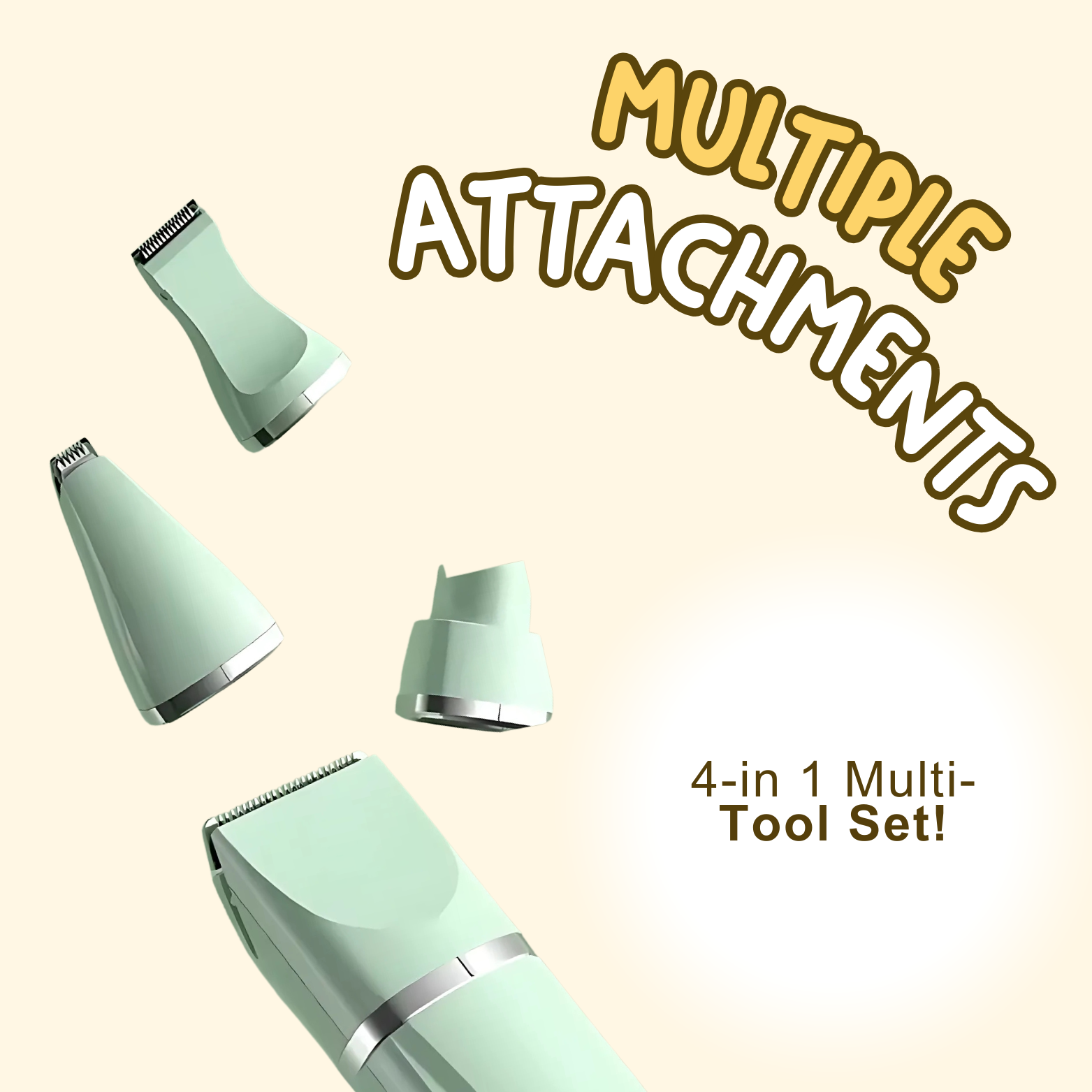 Recortadora 4 en 1 para mascotas