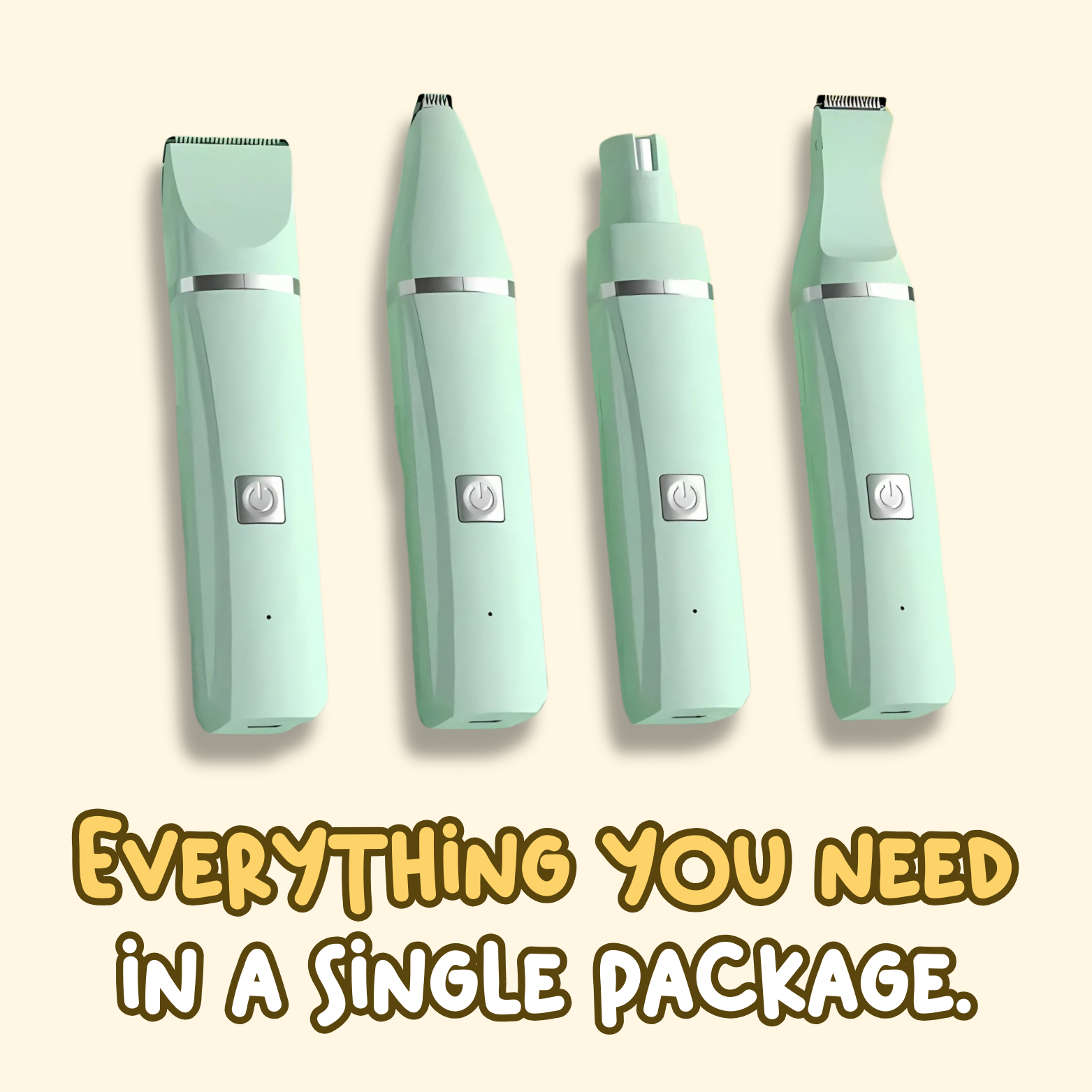 Recortadora 4 en 1 para mascotas