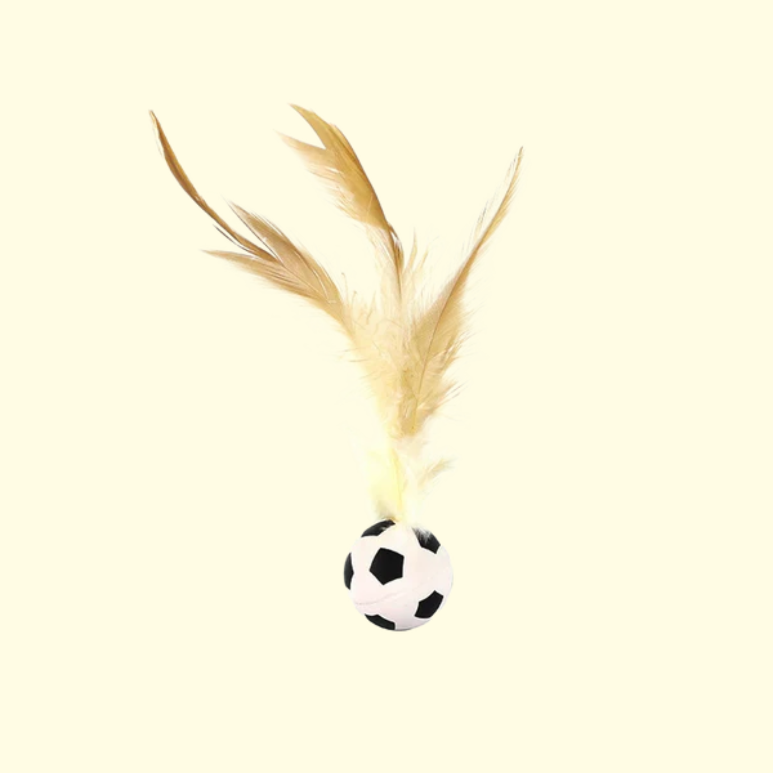 Pelota Saltarina con Plumas