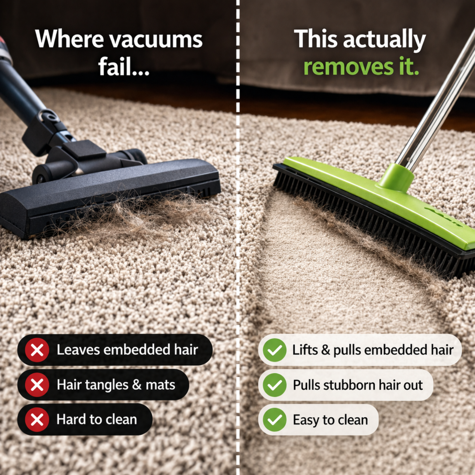 Dog Hair Removal Broom