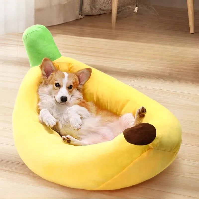 Cama Banana para Mascotas
