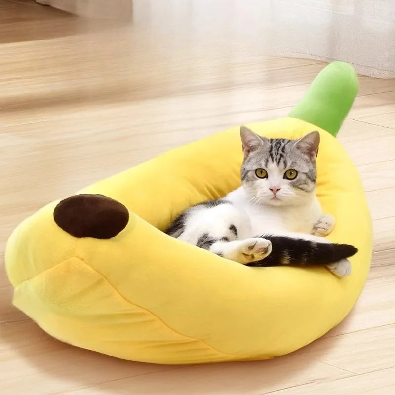 Cama Banana para Mascotas