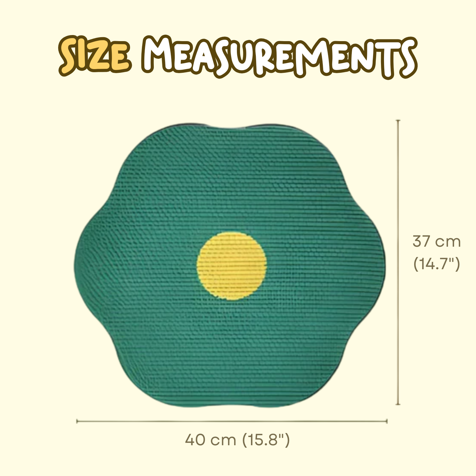 Flower Scratching Pad