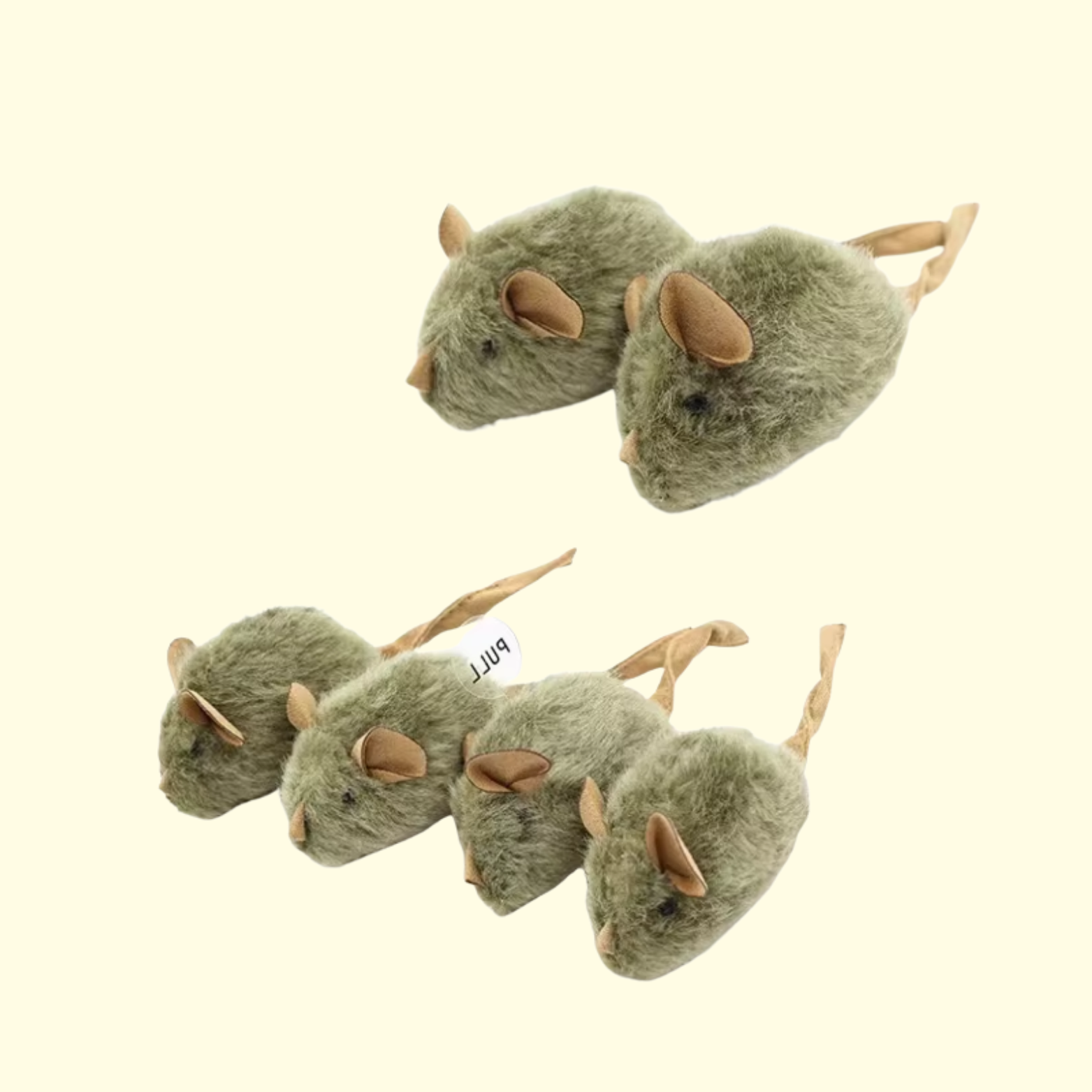 Juguete chirriante para ratones