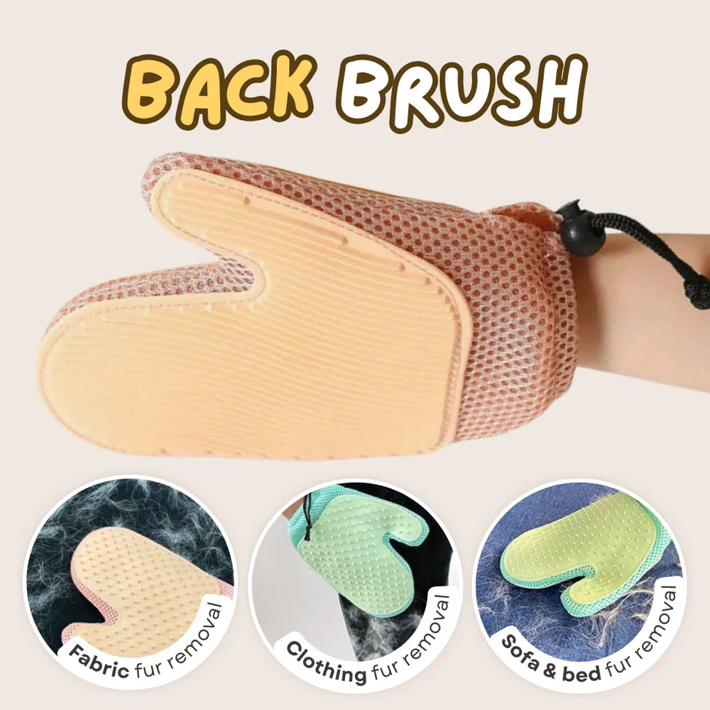 Guanto per gatti 2 in 1