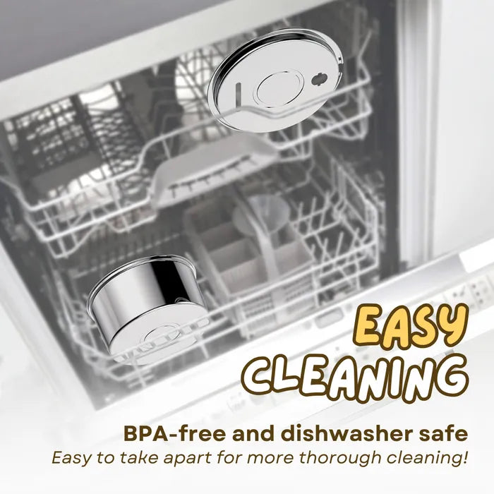 Mega fuente de acero inoxidable